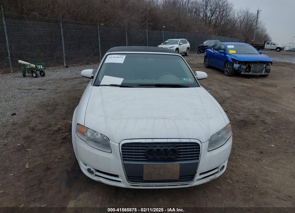 2007 AUDI A4 VIN: WAUDF48H37K036035