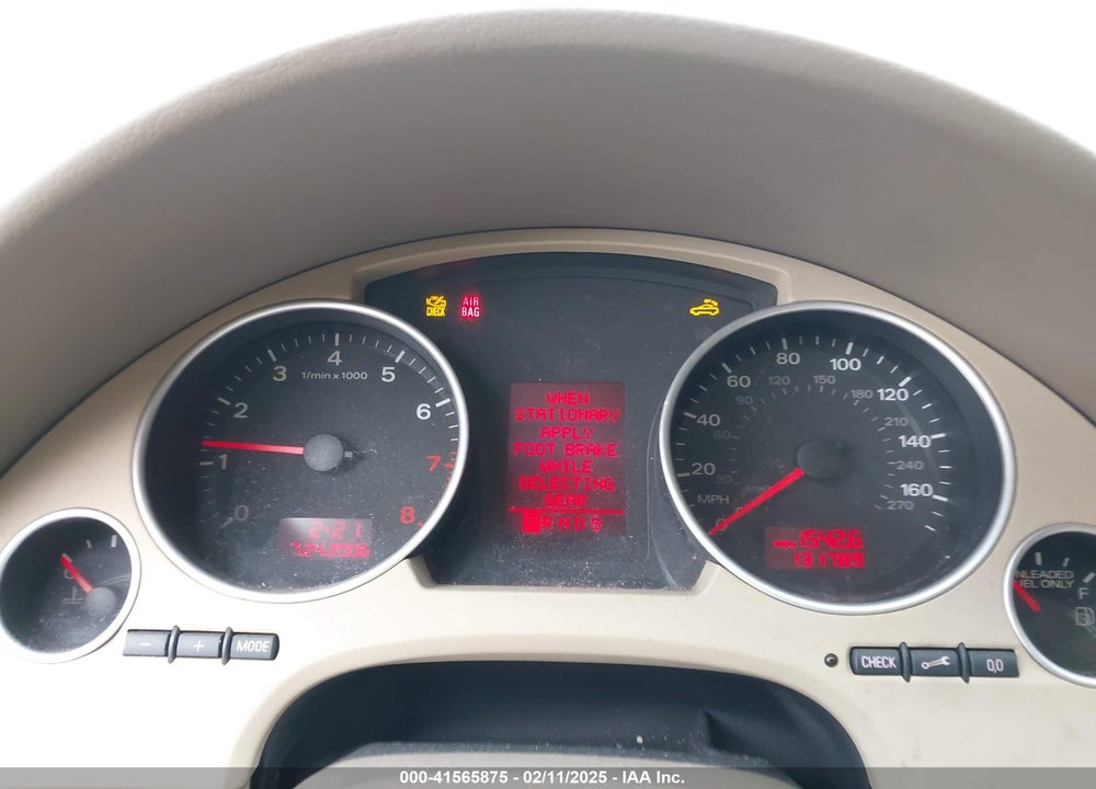 2007 AUDI A4 VIN: WAUDF48H37K036035
