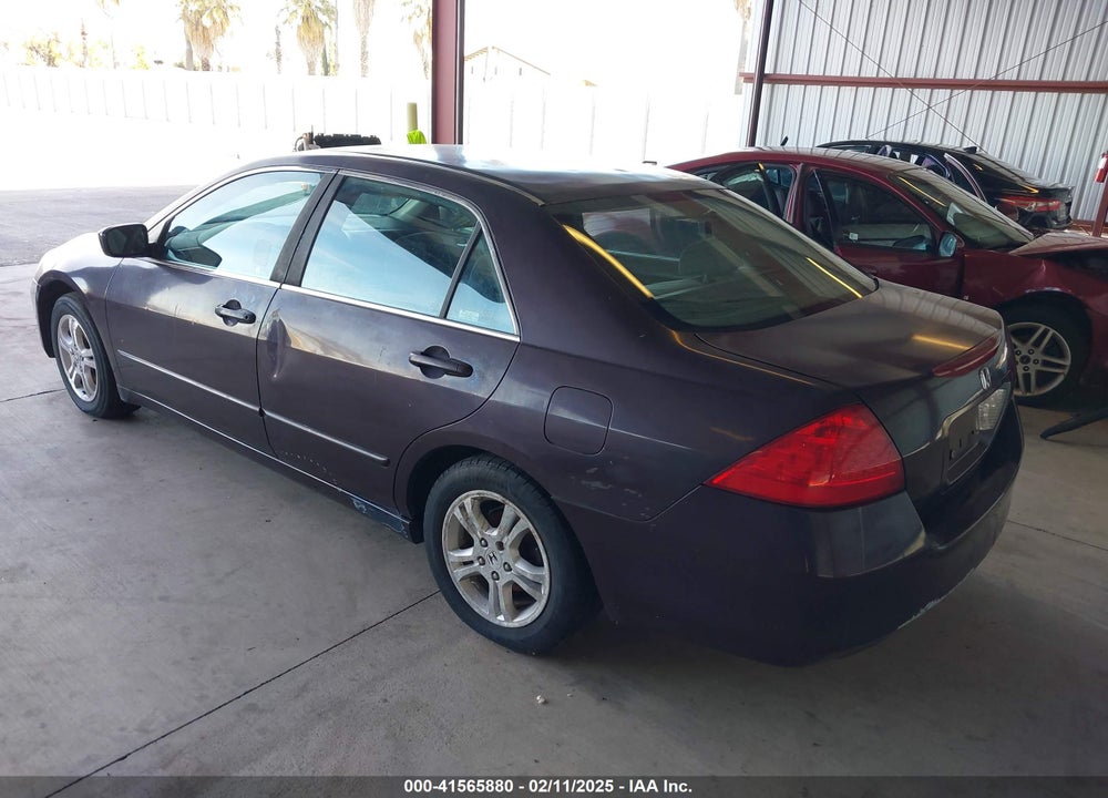 2006 HONDA ACCORD 2.4 SE VIN: 1HGCM56376A069983