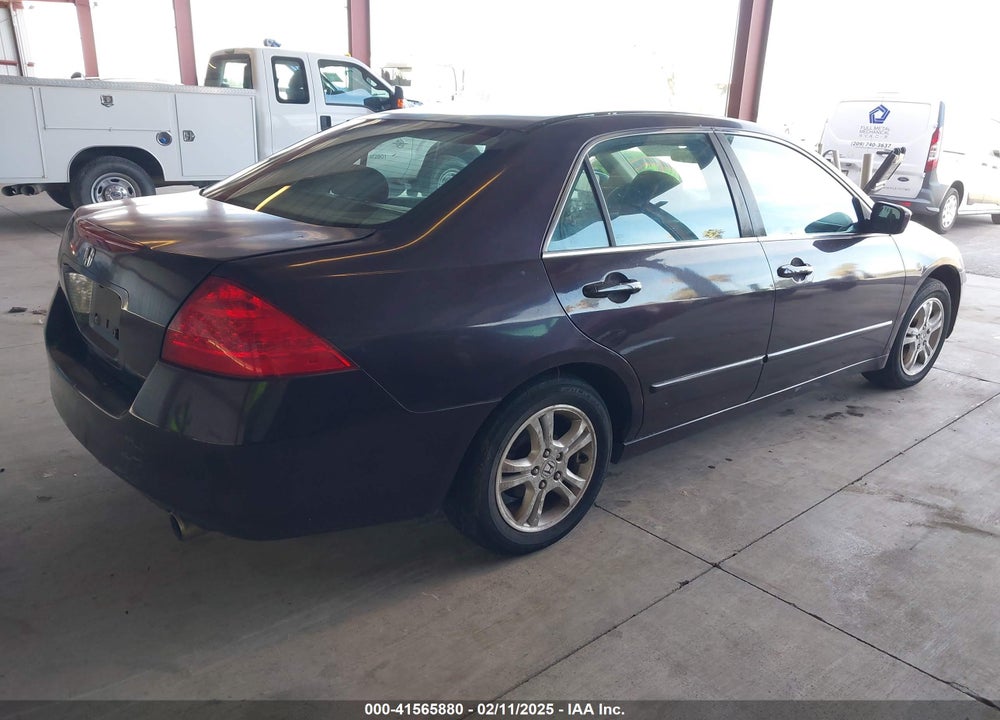 2006 HONDA ACCORD 2.4 SE VIN: 1HGCM56376A069983
