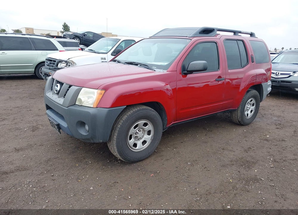 2007 NISSAN XTERRA X VIN: 5N1AN08U27C515261