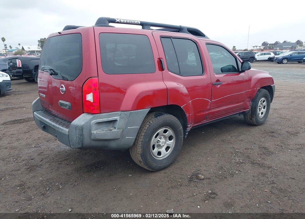 2007 NISSAN XTERRA X VIN: 5N1AN08U27C515261