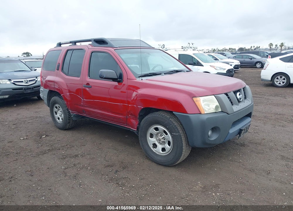 2007 NISSAN XTERRA X VIN: 5N1AN08U27C515261