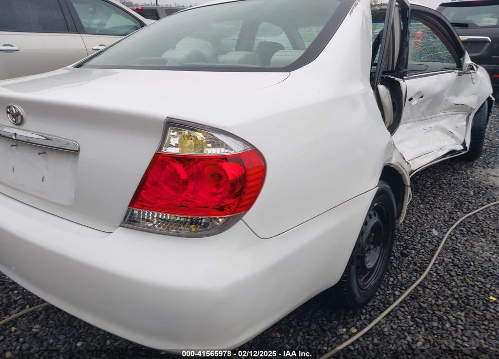 2005 TOYOTA CAMRY LE VIN: 4T1BE32K95U405442