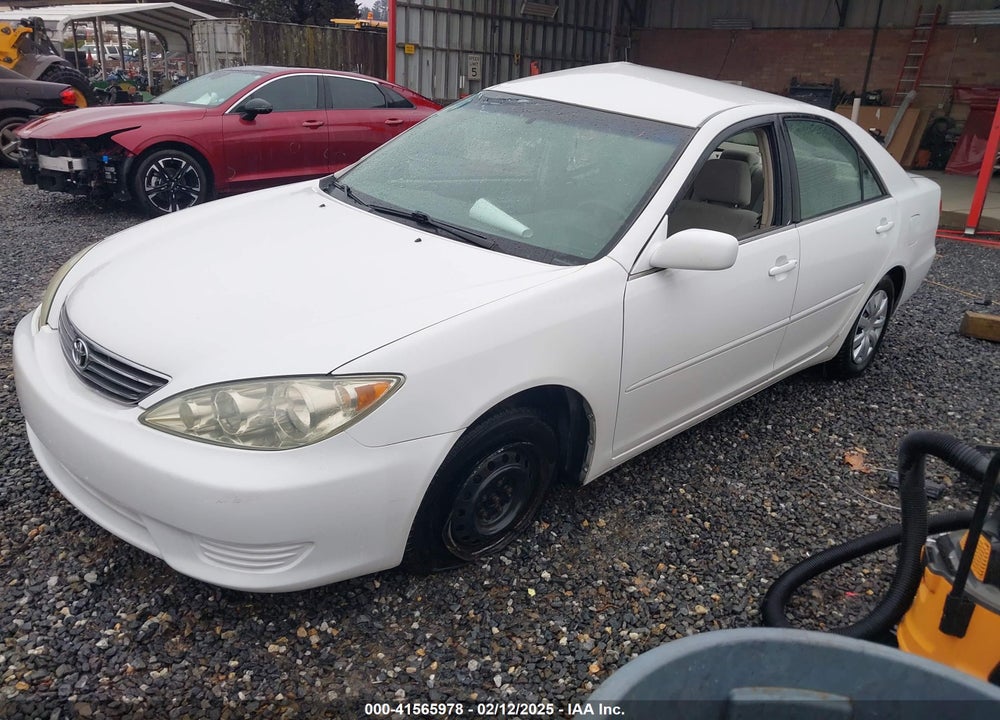 2005 TOYOTA CAMRY LE VIN: 4T1BE32K95U405442