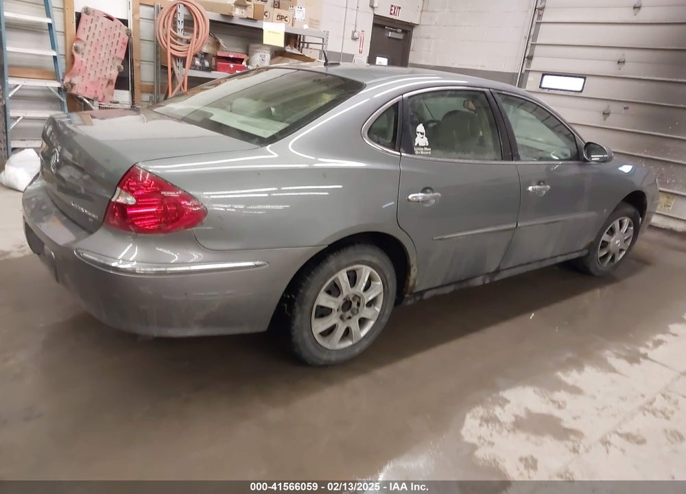 2008 BUICK LACROSSE CX VIN: 2G4WC582X81249969