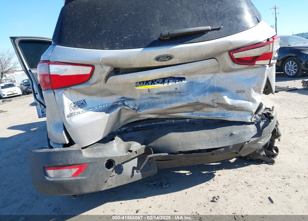 2018 FORD ECOSPORT VIN: MAJ3P1TE6JC178233