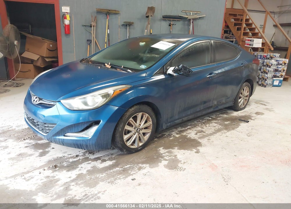2016 HYUNDAI ELANTRA VIN: KMHDH4AE3GU570228