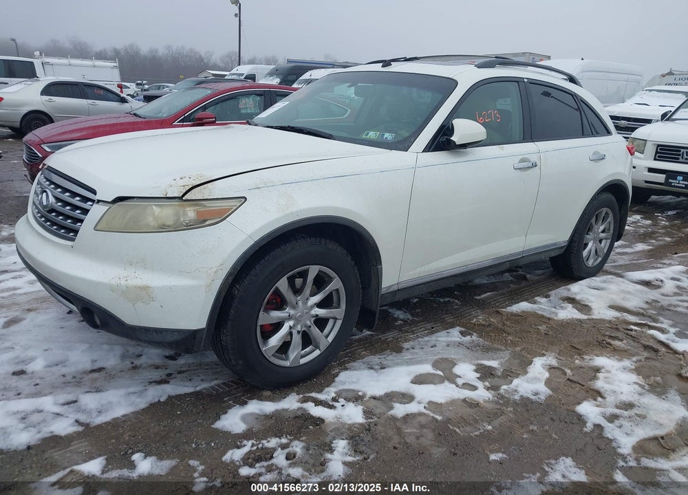 2008 INFINITI FX35 VIN: JNRAS08W88X202059