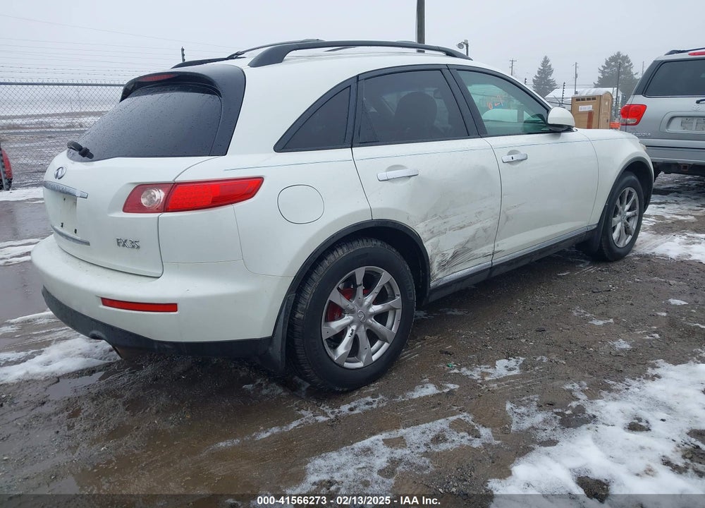 2008 INFINITI FX35 VIN: JNRAS08W88X202059