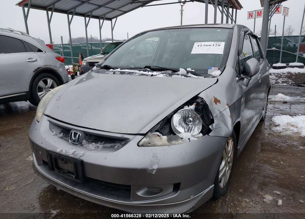 2007 HONDA FIT VIN: JHMGD38667S055384
