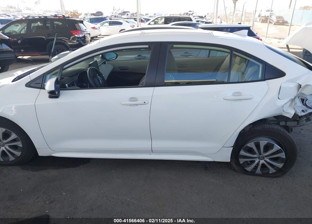2022 TOYOTA COROLLA VIN: JTDEAMDE7N3006190