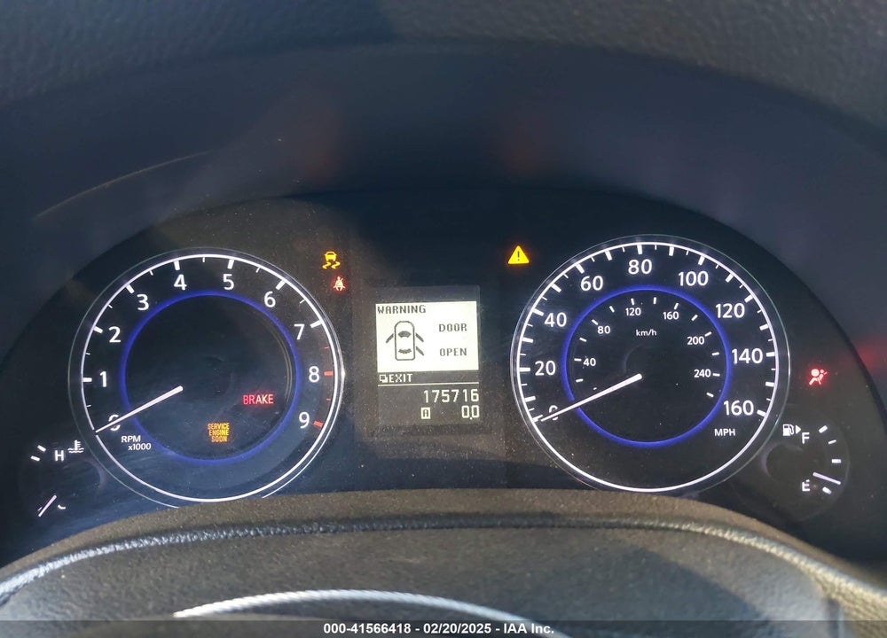 2011 INFINITI G37 VIN: JN1CV6AP9BM501576