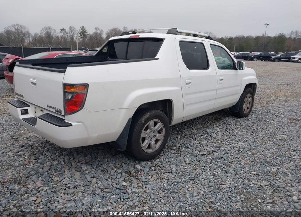 2006 HONDA RIDGELINE RTL VIN: 2HJYK16576H506978