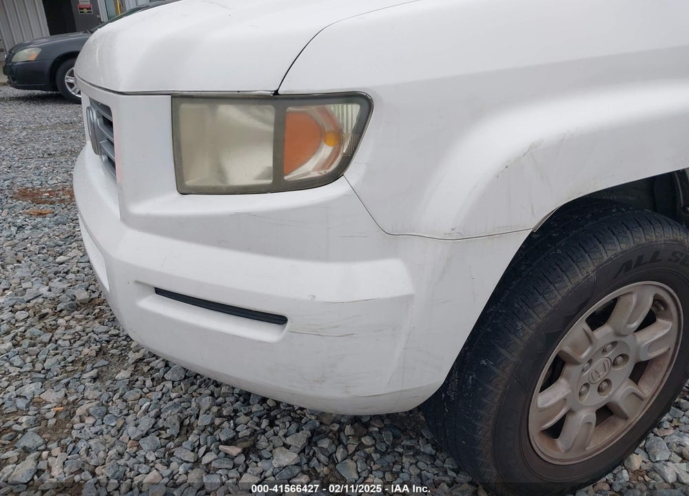 2006 HONDA RIDGELINE RTL VIN: 2HJYK16576H506978