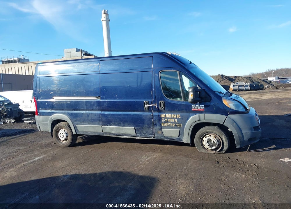 2015 RAM PROMASTER 2500 HIGH ROOF VIN: 3C6TRVDG3FE516576