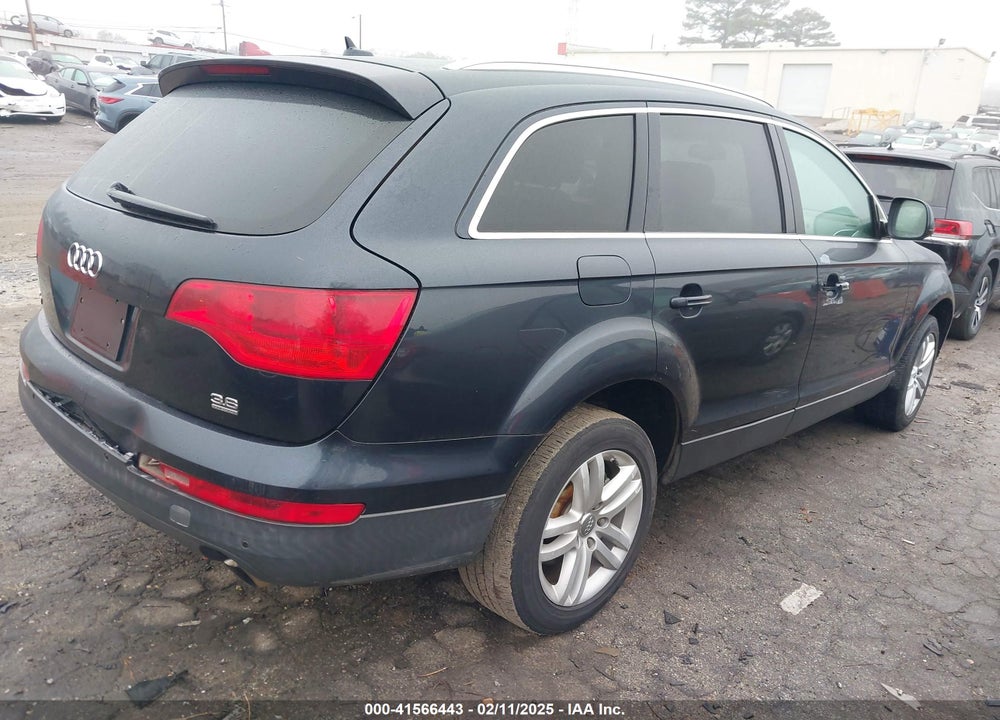 2009 AUDI Q7 3.6 PREMIUM VIN: WA1AY74L09D015639