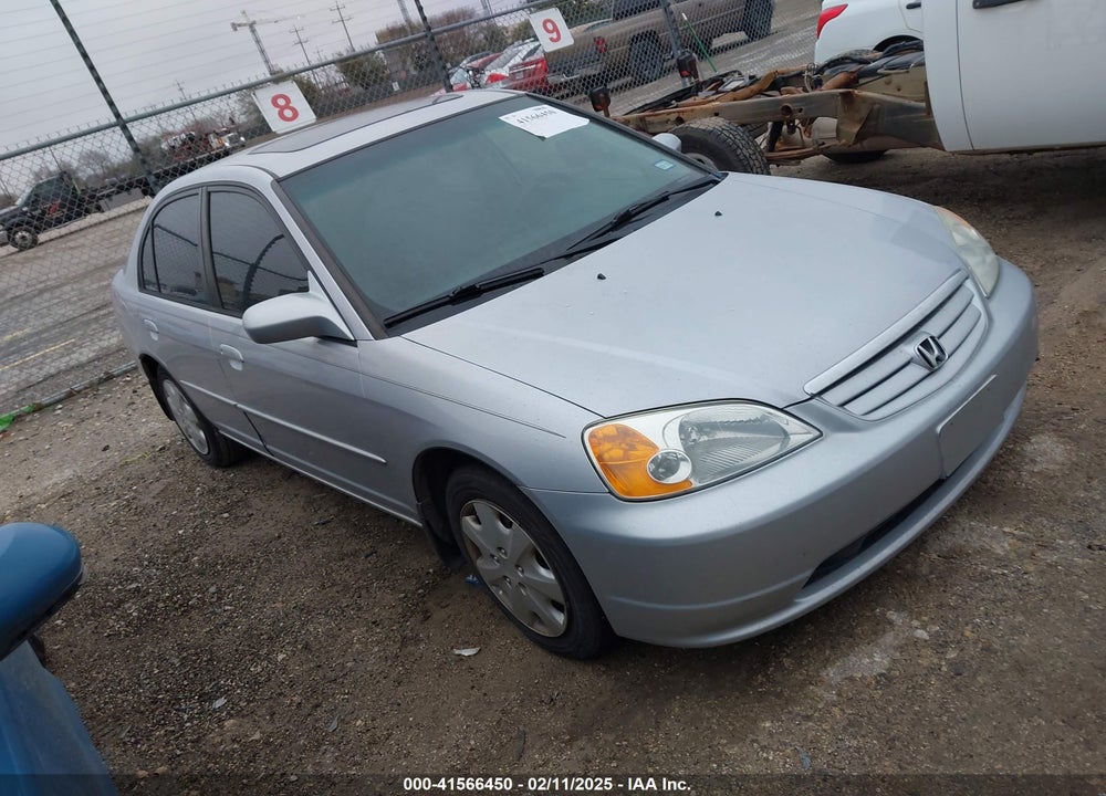 2002 HONDA CIVIC EX VIN: 1HGES26792L017835