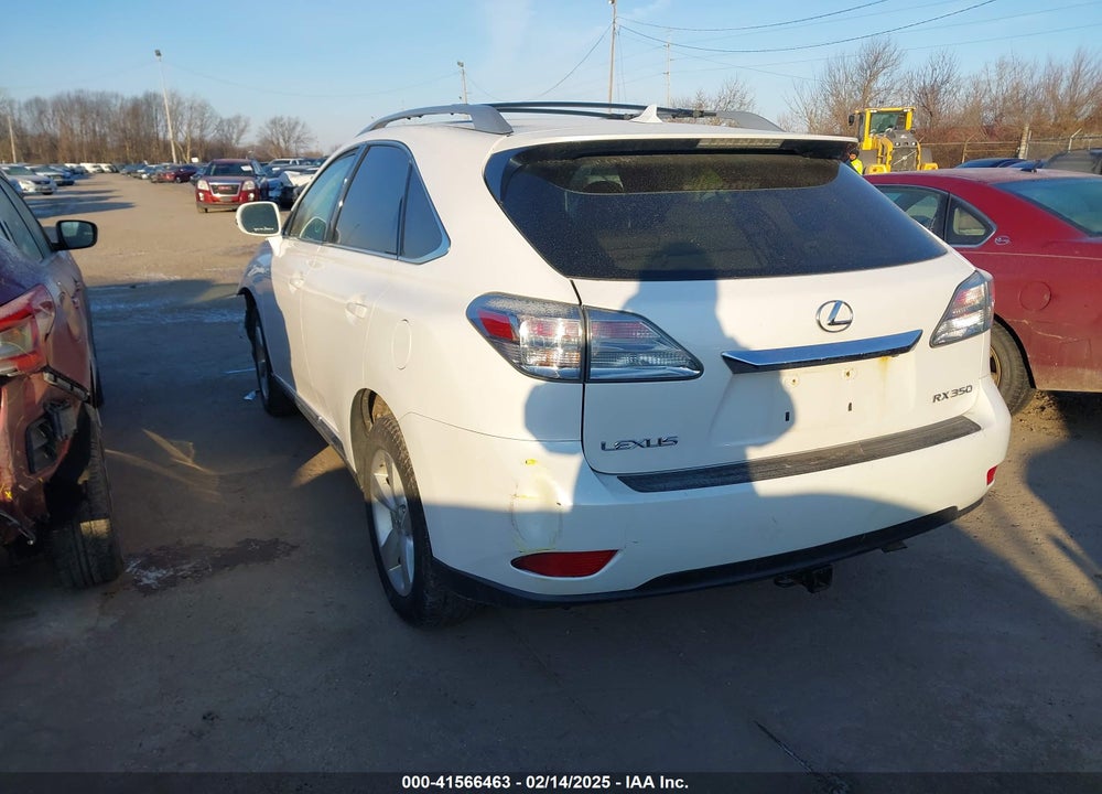 2010 LEXUS RX 350 VIN: 2T2BK1BA9AC071750