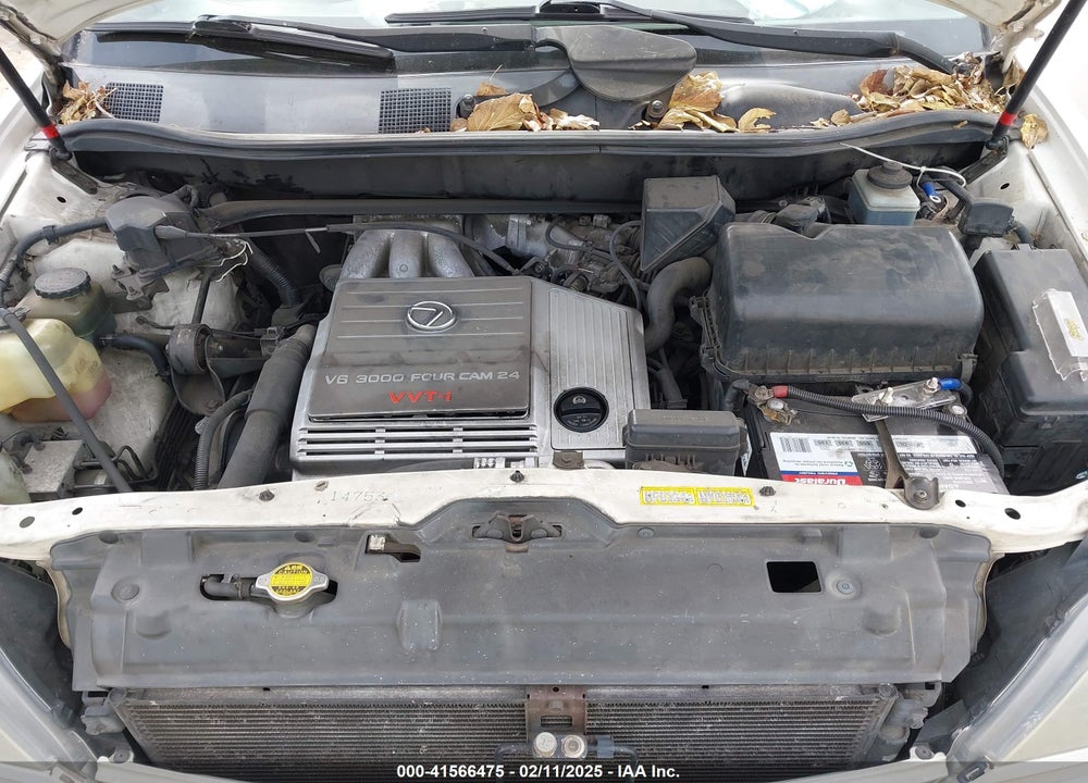 2000 LEXUS RX 300 VIN: JT6GF10U3Y0077311