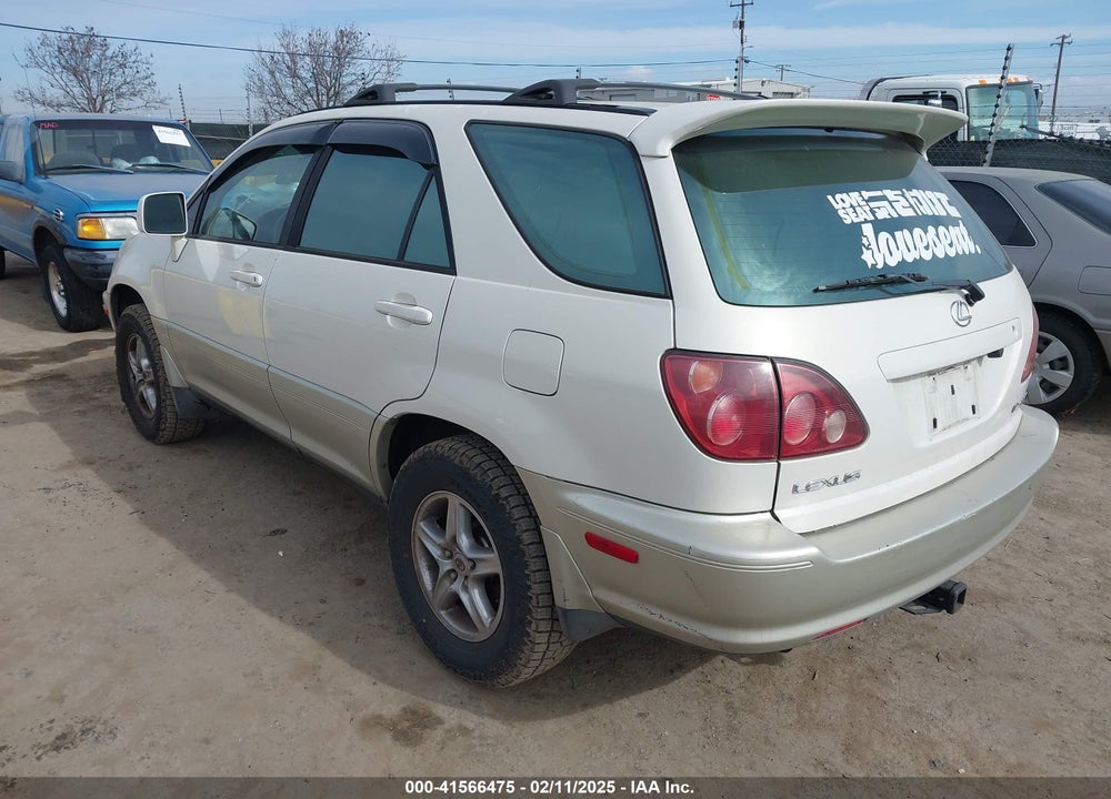 2000 LEXUS RX 300 VIN: JT6GF10U3Y0077311