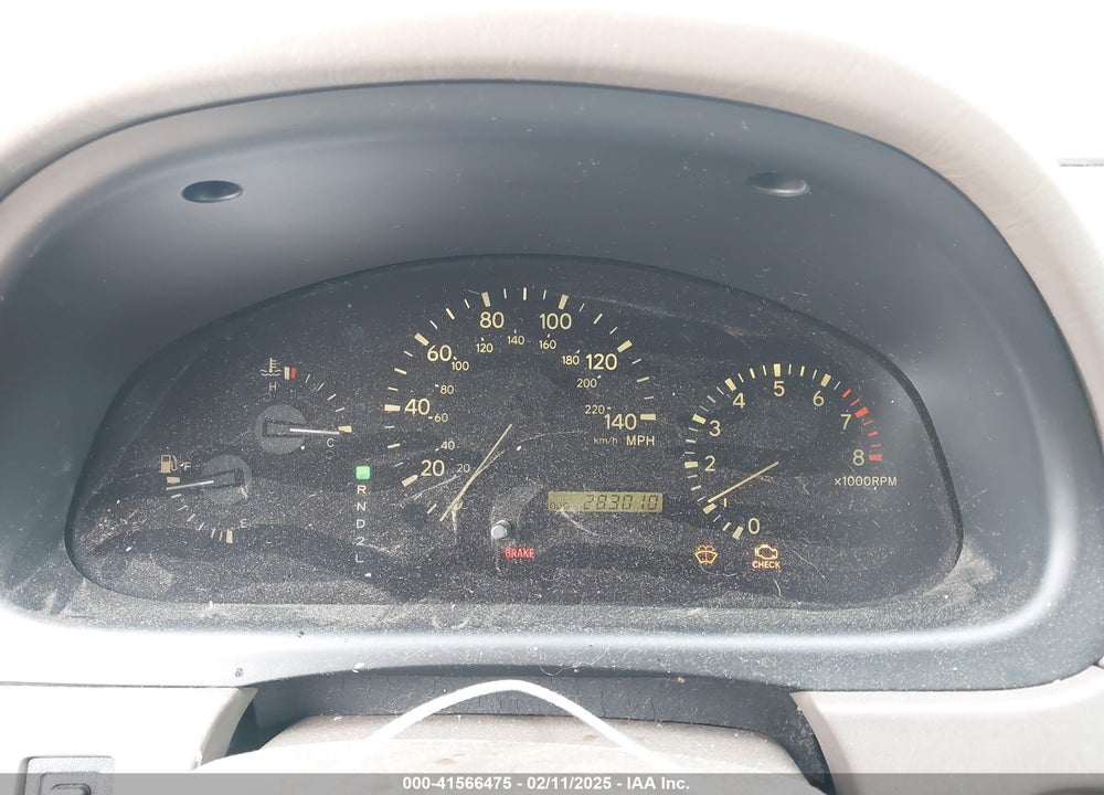 2000 LEXUS RX 300 VIN: JT6GF10U3Y0077311