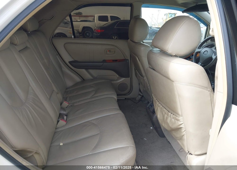 2000 LEXUS RX 300 VIN: JT6GF10U3Y0077311