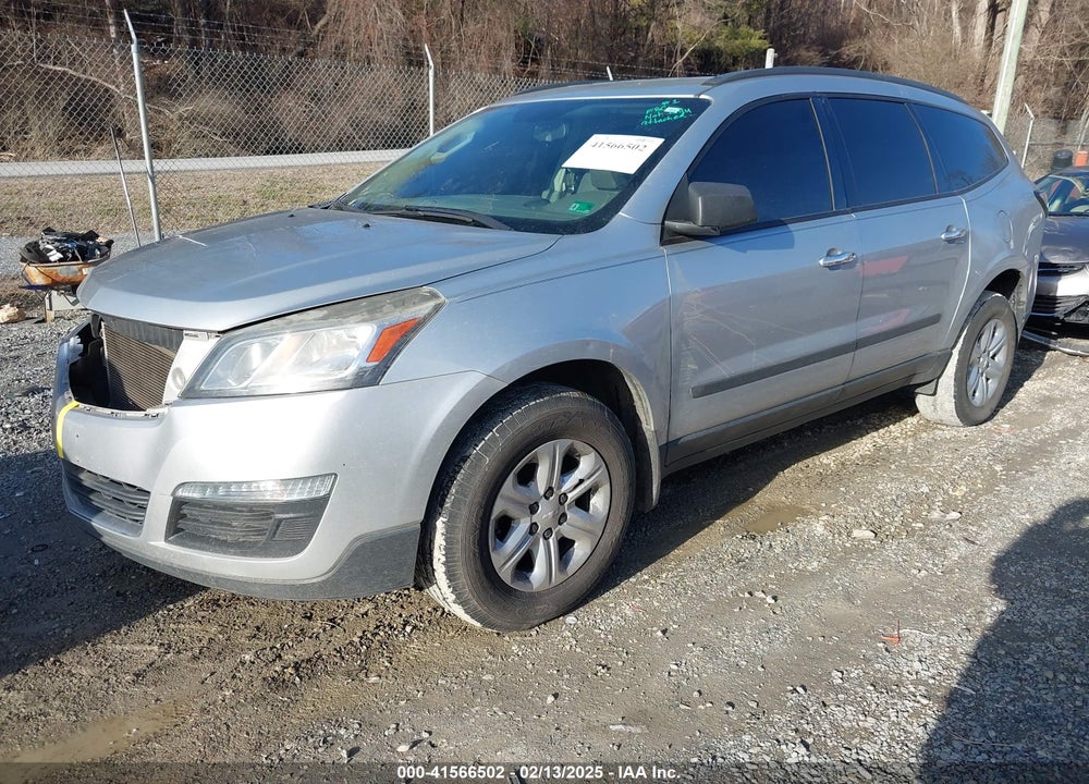 2015 CHEVROLET TRAVERSE LS VIN: 1GNKRFKDXFJ346701