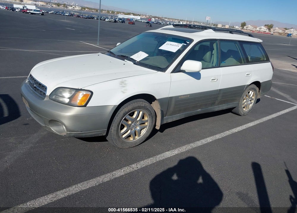 2000 SUBARU OUTBACK LIMITED VIN: 4S3BH6863Y6671197