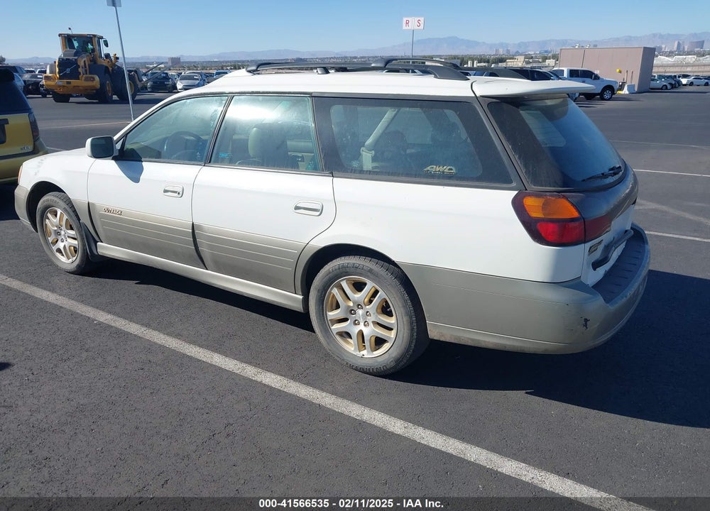 2000 SUBARU OUTBACK LIMITED VIN: 4S3BH6863Y6671197