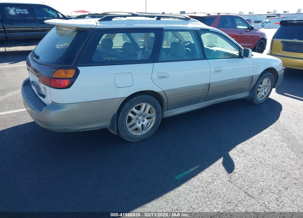 2000 SUBARU OUTBACK LIMITED VIN: 4S3BH6863Y6671197