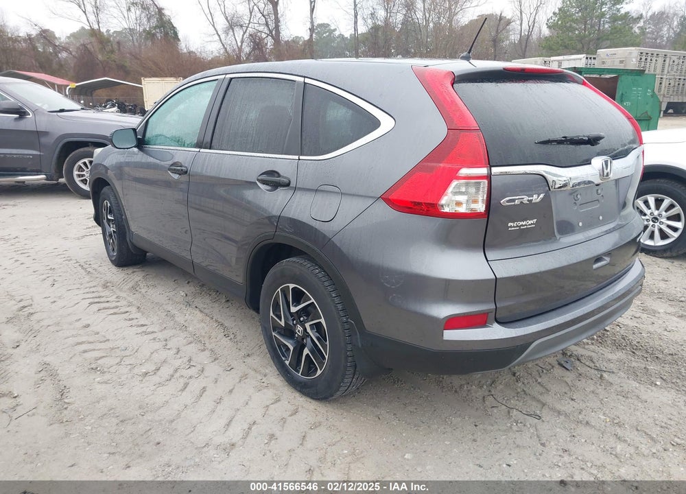 2016 HONDA CR-V SE VIN: 2HKRM3H41GH527109