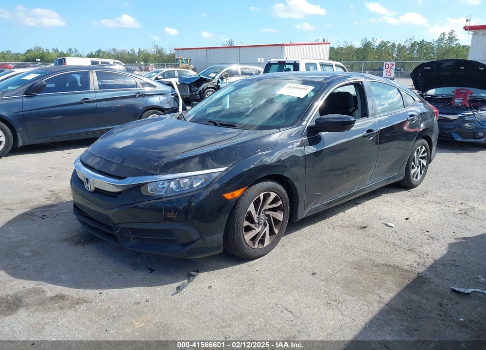 2016 HONDA CIVIC VIN: 19XFC2F72GE019541