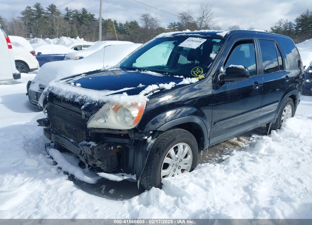 2006 HONDA CR-V SE VIN: SHSRD78986U402231
