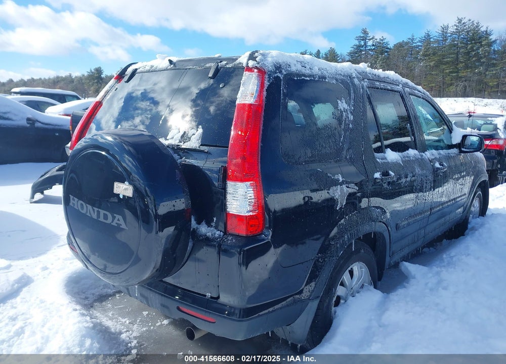 2006 HONDA CR-V SE VIN: SHSRD78986U402231