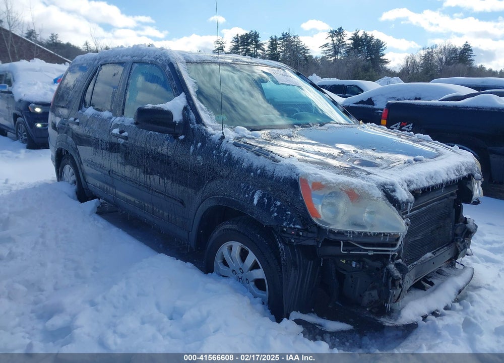 2006 HONDA CR-V SE VIN: SHSRD78986U402231