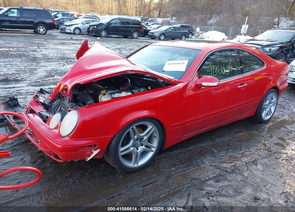 2000 MERCEDES-BENZ CLK 320 VIN: WDBLJ65G7YF151167