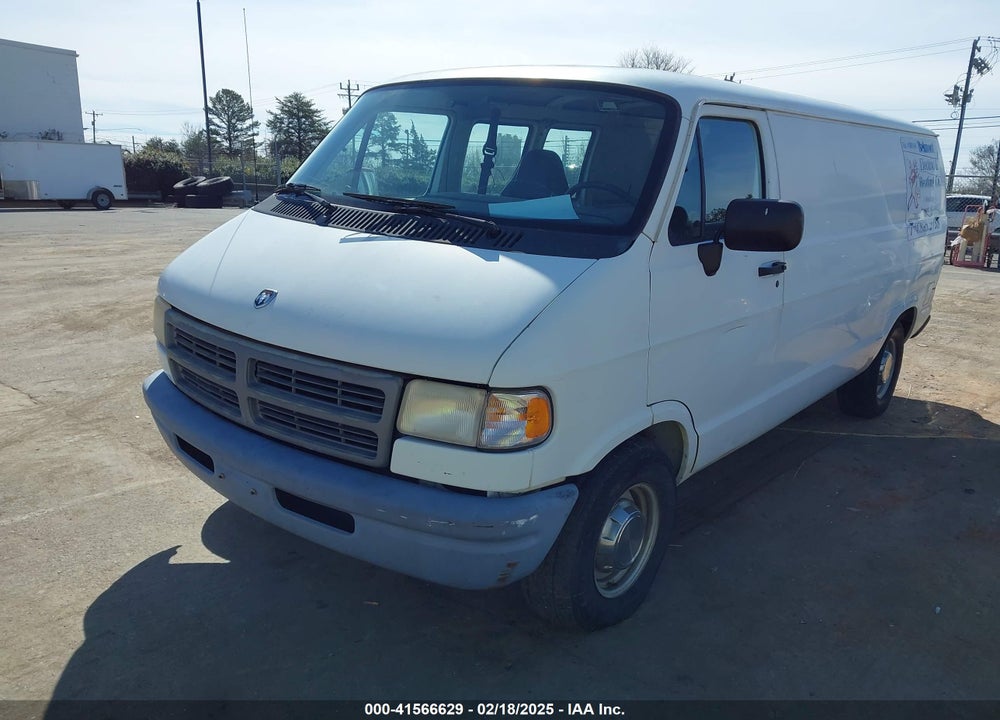 1996 DODGE RAM VAN B2500 VIN: 2B7HB21Z7TK105496