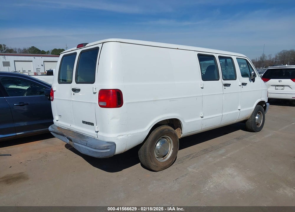 1996 DODGE RAM VAN B2500 VIN: 2B7HB21Z7TK105496