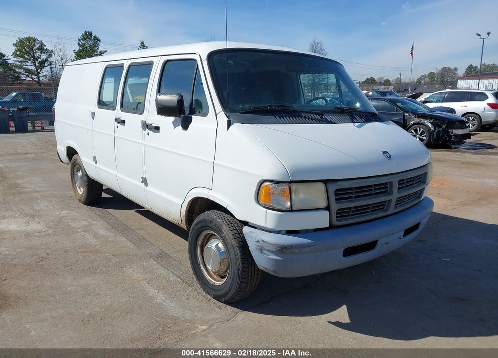 1996 DODGE RAM VAN B2500 VIN: 2B7HB21Z7TK105496