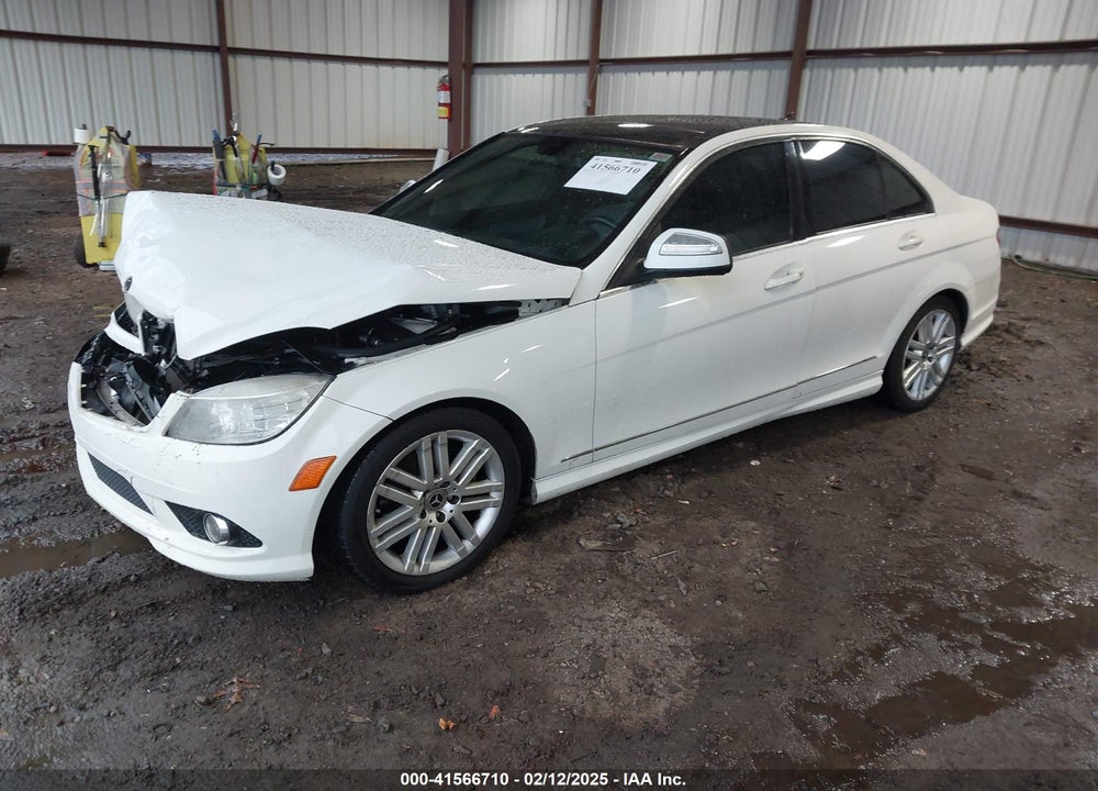 2008 MERCEDES-BENZ C 300 VIN: WDDGF54X58R029640