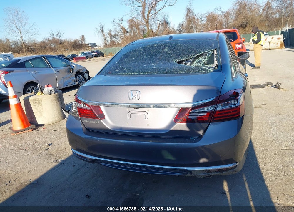 2016 HONDA ACCORD VIN: 1HGCR2F85GA033402