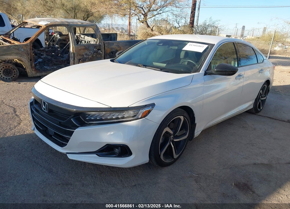 2021 HONDA ACCORD VIN: 1HGCV1F45MA113619
