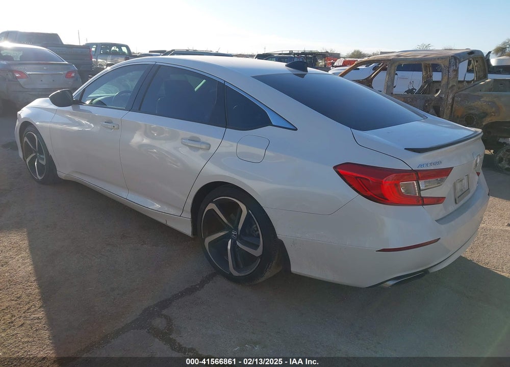 2021 HONDA ACCORD VIN: 1HGCV1F45MA113619