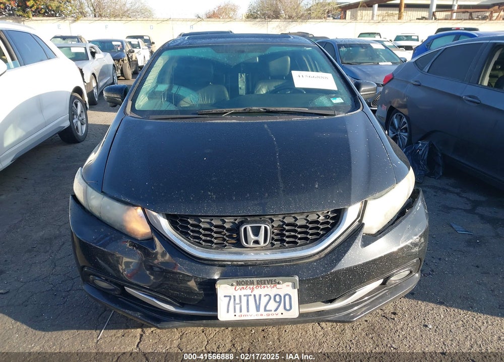 2015 HONDA CIVIC VIN: 19XFB2F94FE261251