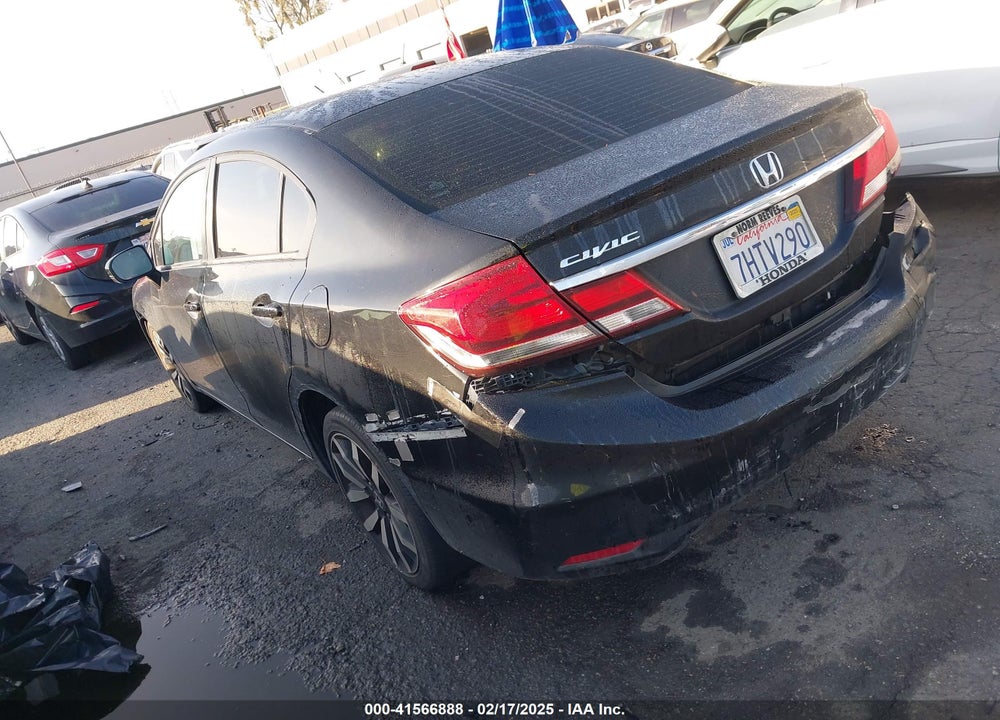 2015 HONDA CIVIC VIN: 19XFB2F94FE261251