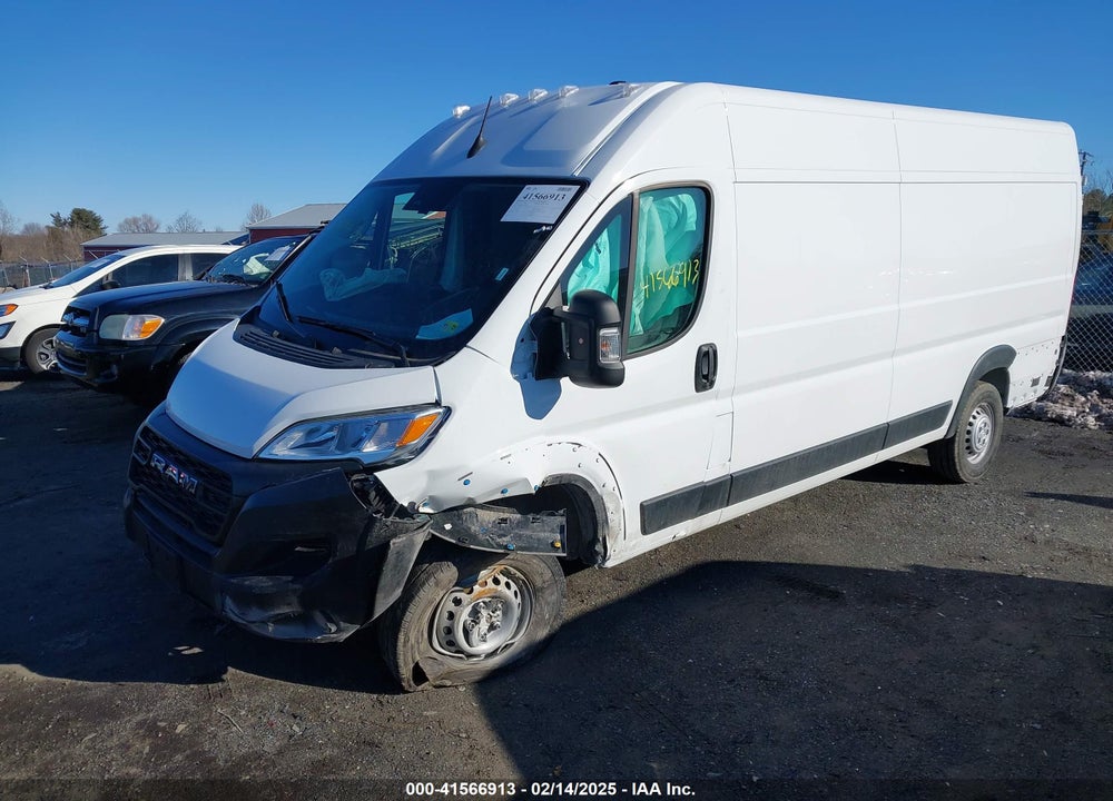2025 RAM PROMASTER 3500 CARGO VAN TRADESMAN HIGH ROOF 159 WB EXT VIN: 3C6MRVJG9SE519887
