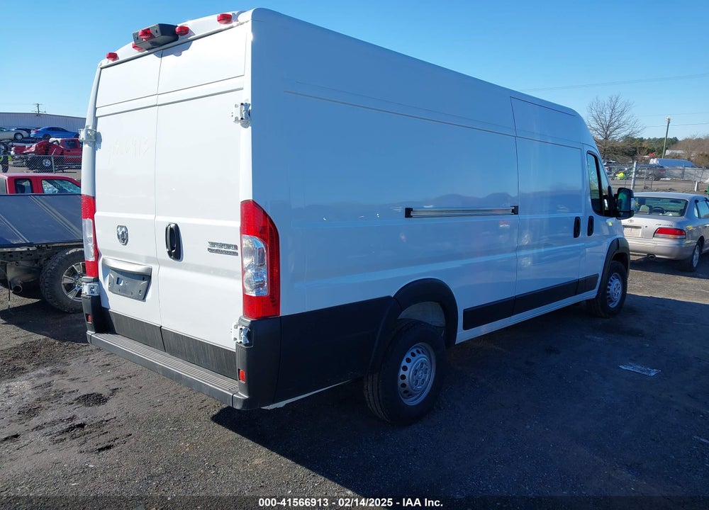 2025 RAM PROMASTER 3500 CARGO VAN TRADESMAN HIGH ROOF 159 WB EXT VIN: 3C6MRVJG9SE519887