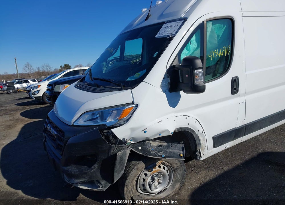 2025 RAM PROMASTER 3500 CARGO VAN TRADESMAN HIGH ROOF 159 WB EXT VIN: 3C6MRVJG9SE519887