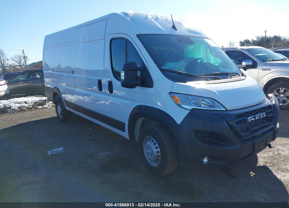 2025 RAM PROMASTER 3500 CARGO VAN TRADESMAN HIGH ROOF 159 WB EXT VIN: 3C6MRVJG9SE519887
